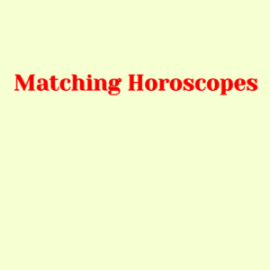 Matching Horoscope